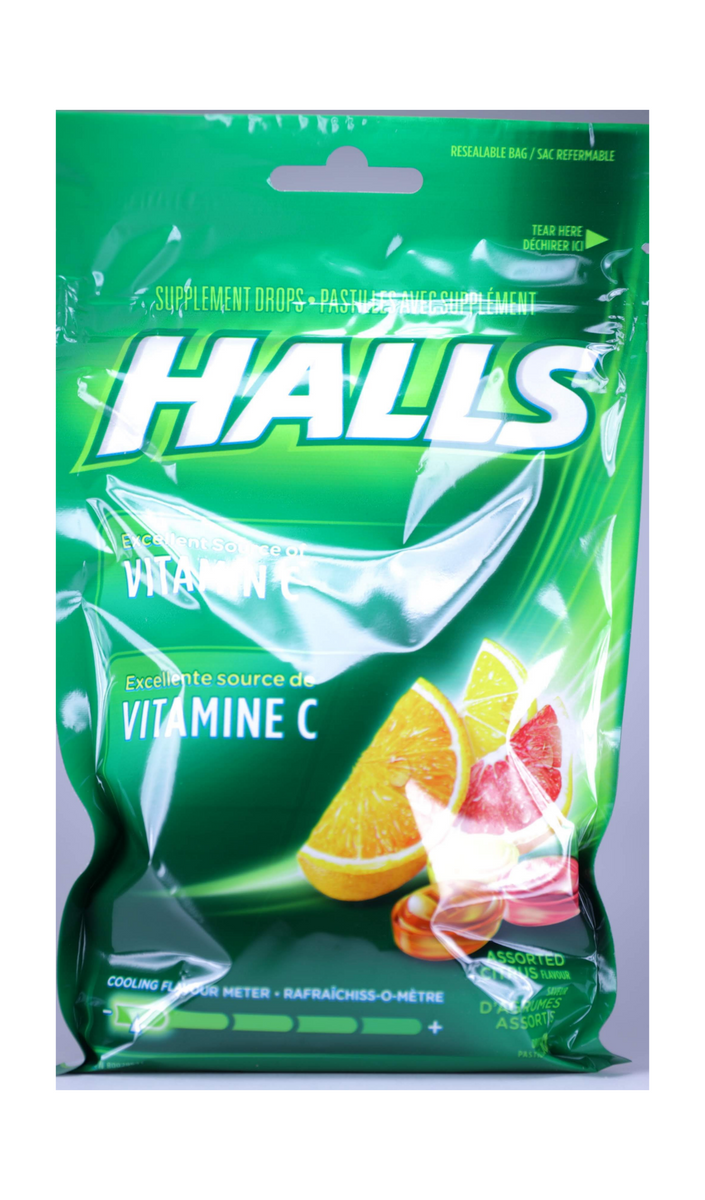 HALLS C/DR LZ 7.5MG 30 H/LMN