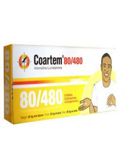 COARTEM TB 20-120MG 24