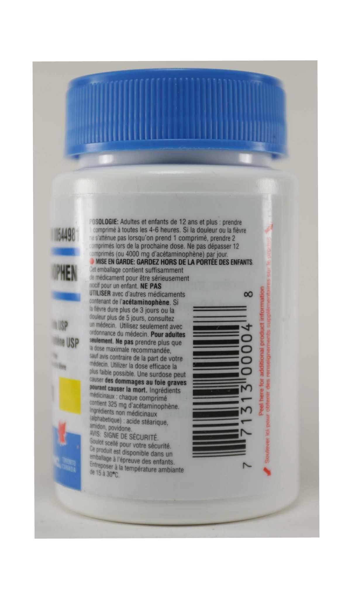 ACETAMINOPHEN 325 MG TAB 1000