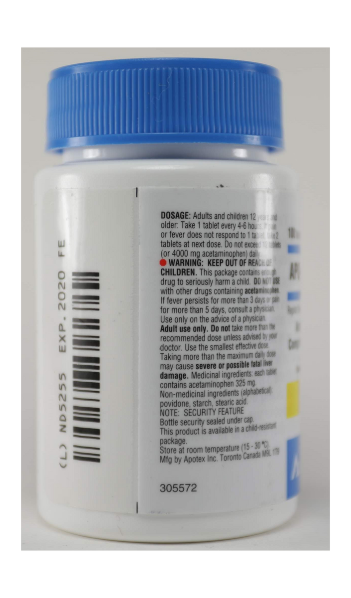 ACETAMIN-PHENYLEPHRINE 325-5MG CPL 24