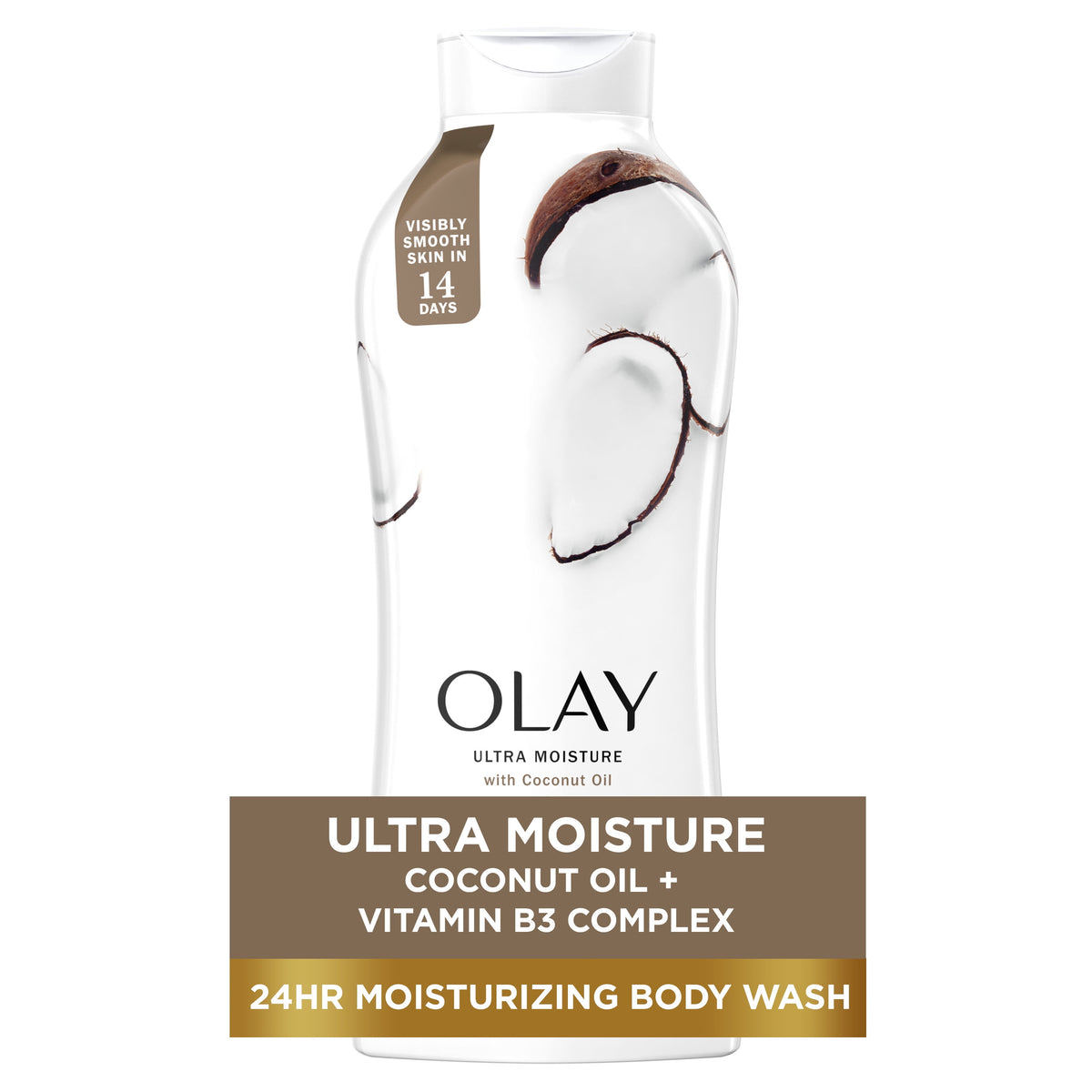 Olay Body Wash Ultra Moisture Coconut Oil 22oz