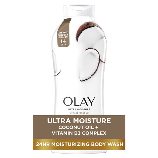 Olay Body Wash Ultra Moisture Coconut Oil 22oz
