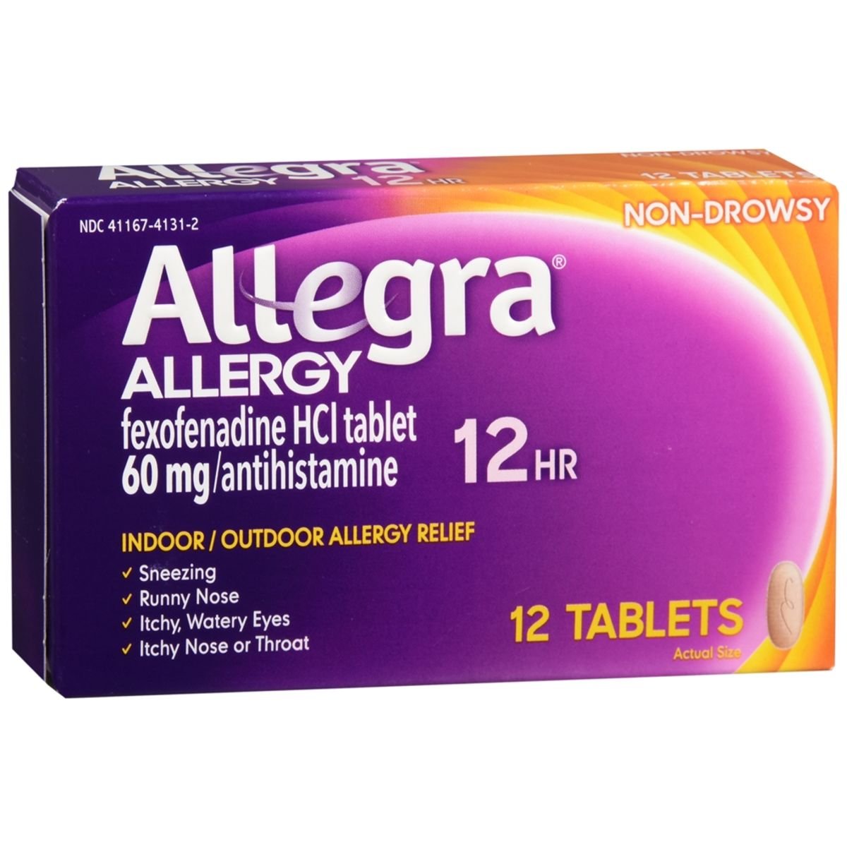 ALLEGRA 12H TB 60MG 24
