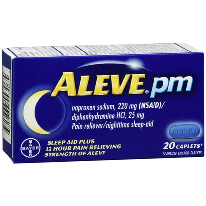 ALEVE PM TB 25-220MG 50 CPLT
