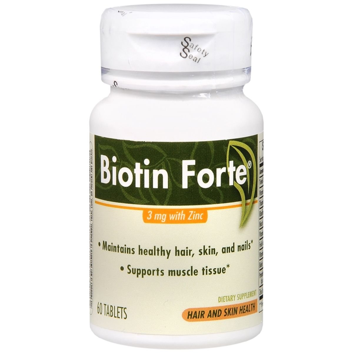 BIOTIN FORTE 3MG TABLET 60CT SCHWABE