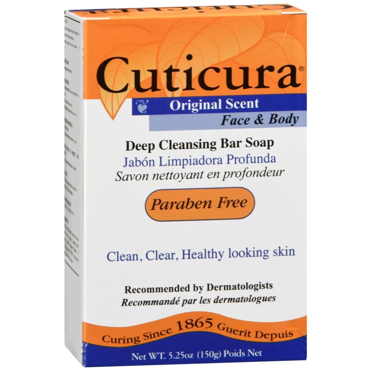 Cuticura Deep Cleansing Bar Soap Original 3oz