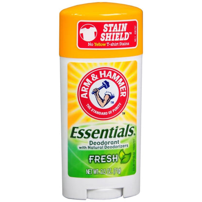 Arm & Hammer Deodorant 2.5oz Essentials Fresh