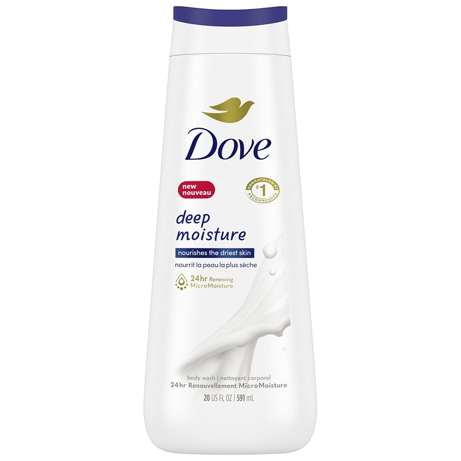 Dove Body Wash 3oz Deep Moisture (12in)