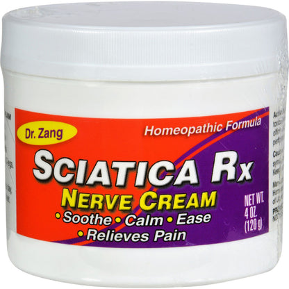 DR. ZANG HOMEOPATHIC SCIATICA RX NERVE CREAM