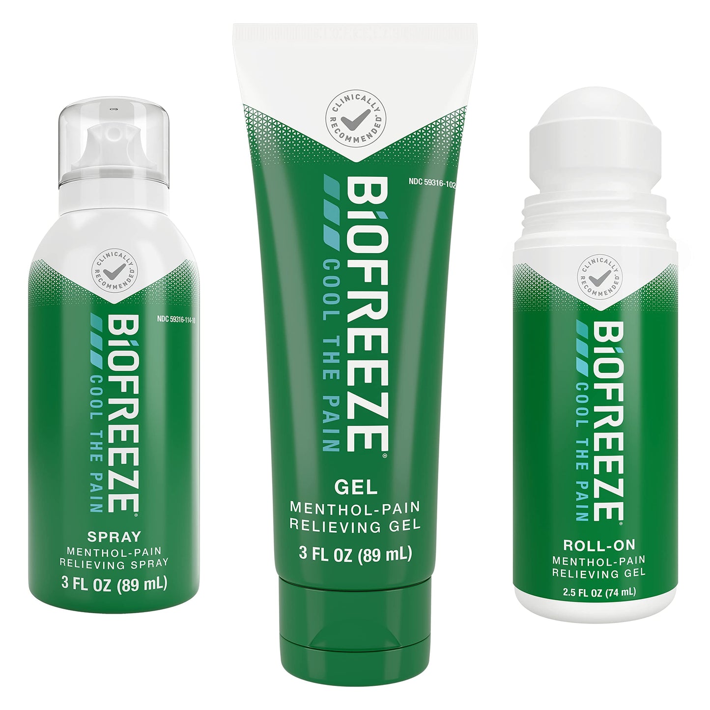 BIOFREEZE DL PAIN RELIEF IRC C/U 12PC