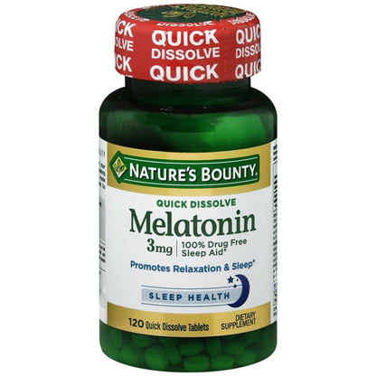 NB MELATONIN TB 3MG 120 QD