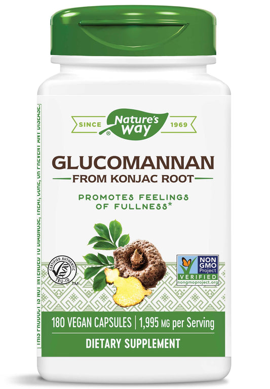 NATURE'S WAY GLUCOMANNAN