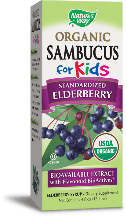 NATURE'S WAY SAMBUCUS SYRUP FOR KIDS
