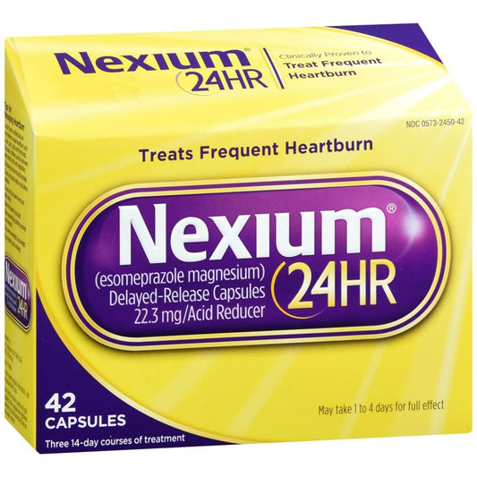 NEXIUM 24HR CP 20MG 42 MNCP
