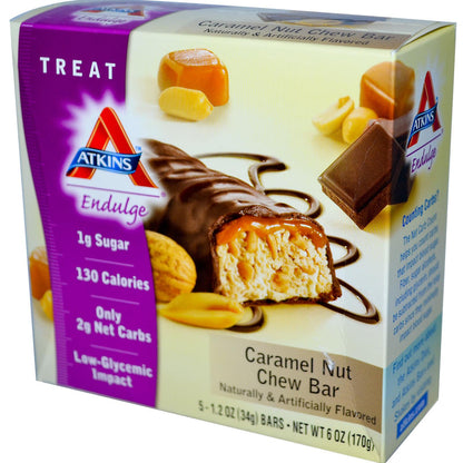ATKINS ENDULGE BAR,CRML NUT CHEW