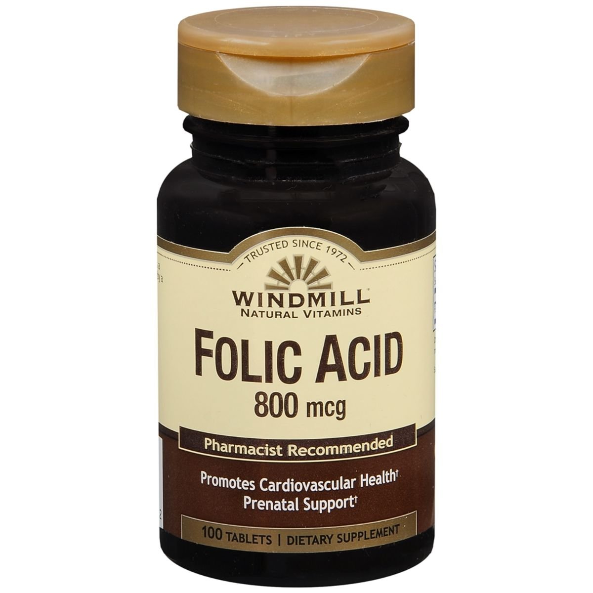 FOLIC ACID TB 0.8MG 100