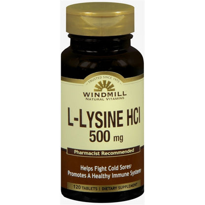 L-LYSINE 500MG HCI TABLET 120CT WINDML