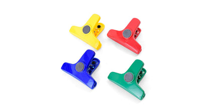 Farberware Professional All-Purpose Magnetic Bag Clips, Assorted Colors