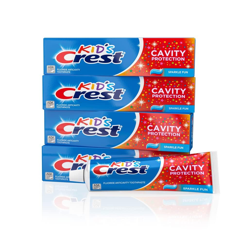 Crest Toothpaste 4.6oz Kids Cavity Protection Sparkle Fun