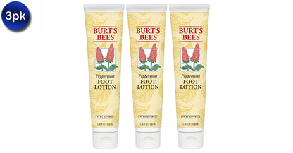 Burt's Bees Peppermint Foot Lotion, 3.3 oz