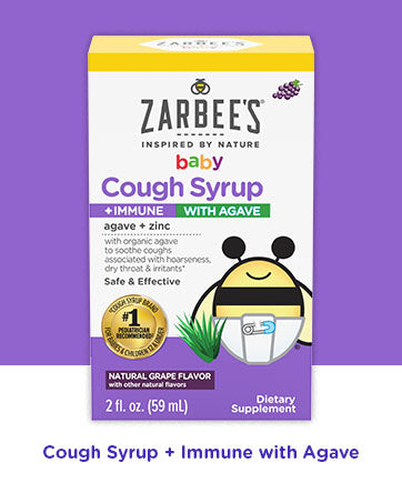 ZARBEES BABY COUGH SR 59ML DK HNY