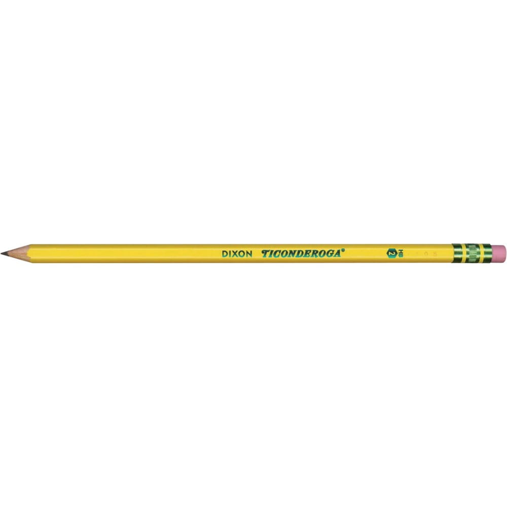 Ticonderoga No. 2 Soft Pencil, 10 count