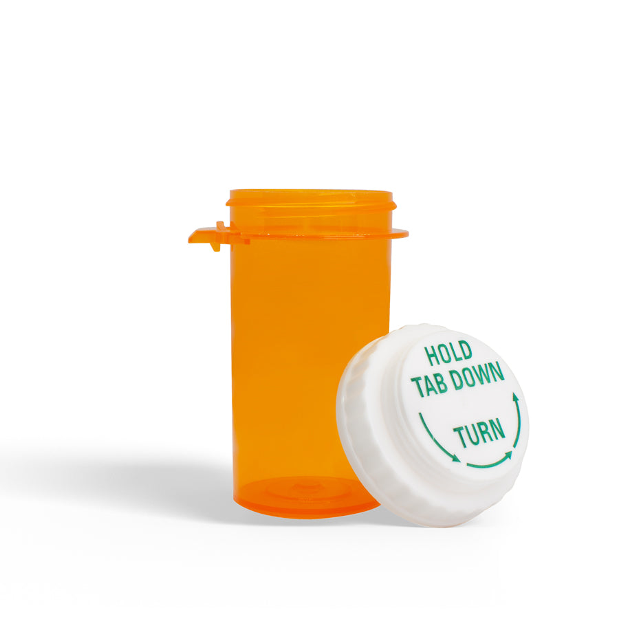 COLORSAFE CRC VIALS-AMBER 16 DRAM W/CAP