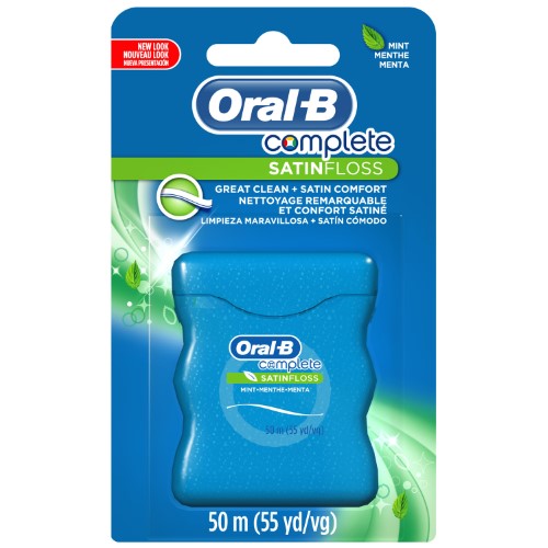 Oral-B 55 Yards Floss Satin Mint (6in)