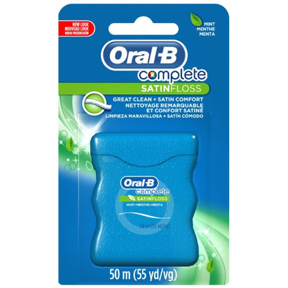 Oral-B 55 Yards Floss Satin Mint (6in)