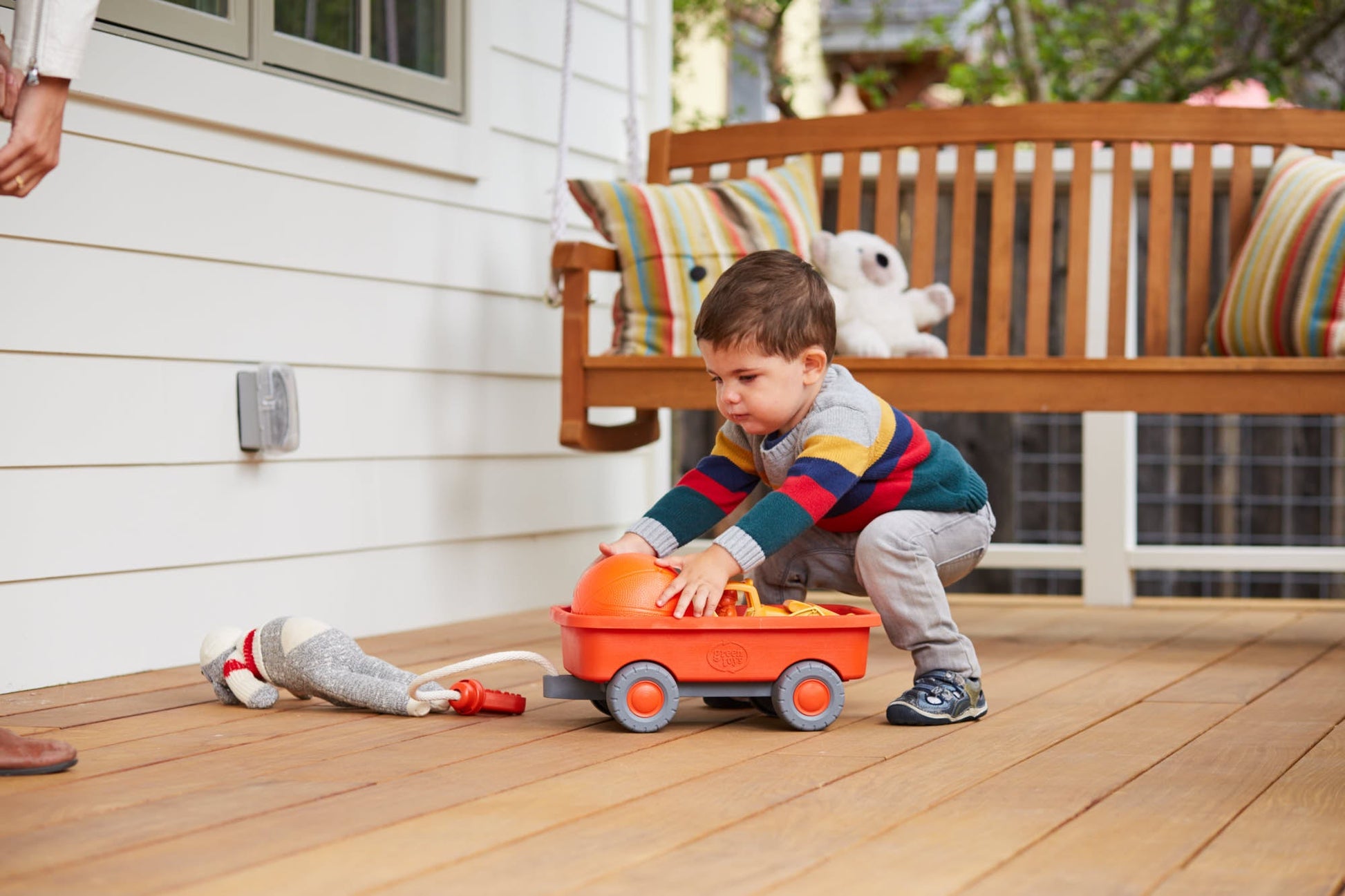 GREEN TOYS WAGON