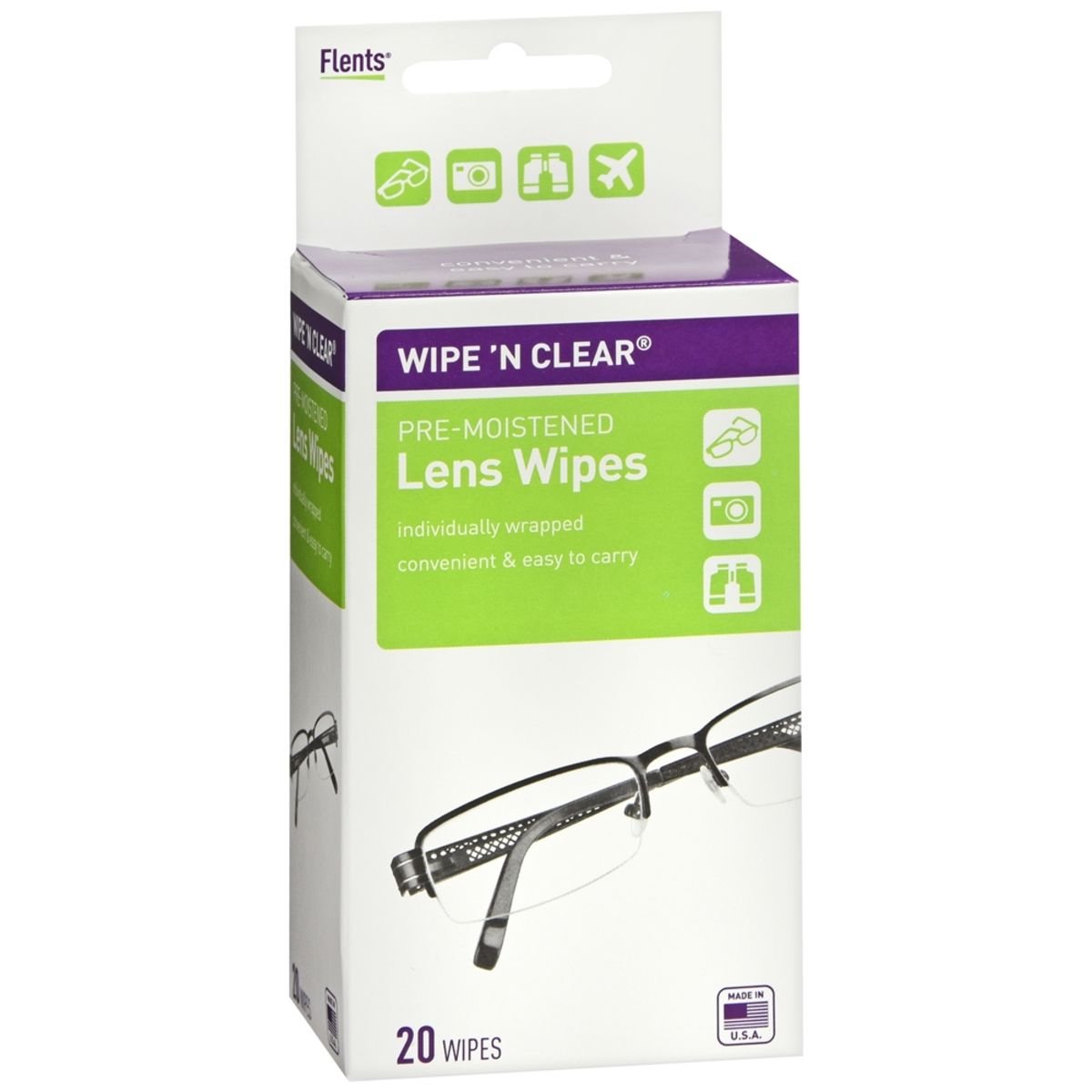 WIPE 201 N CLEAR 20EA 6/72