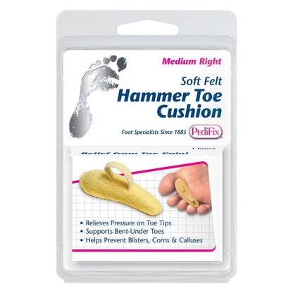 PEDIFIX TOE FELTASTIC HMMR CSHN MD LT DS
