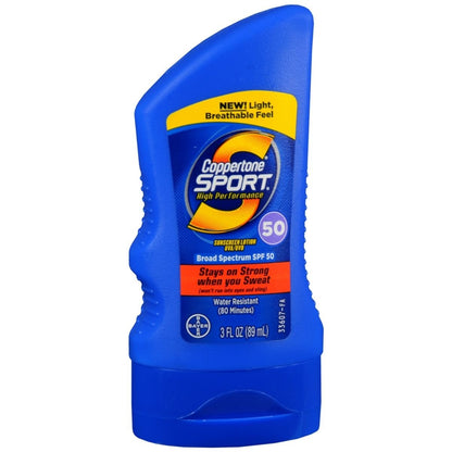 COPPERTONE SPORT LOTION SPF30 3 OZ