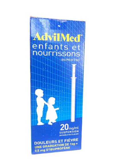 ADVIL CHD SS 100/5 120ML BL/RSP