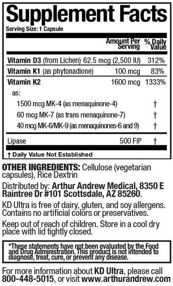 VIT K2 + D3 ULTRA QR SGC 50CT NAT TRU