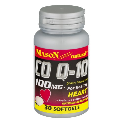 CO Q-10 100MG SOFTGEL 30CT MASON