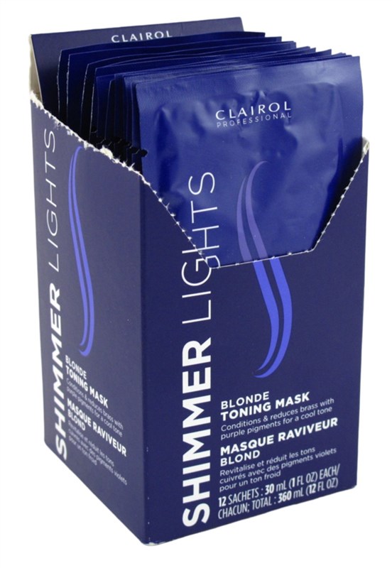 Clairol Shimmer Lights Blonde Toning Mask 1oz (12in)