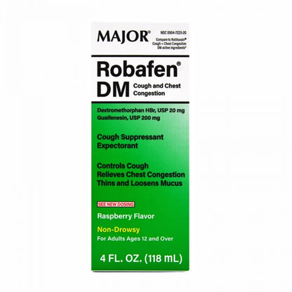 DEXTROMETHORPHAN-GUAF 20-200MG LIQ 118ML