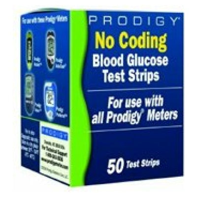 PRODIGY NO CODE TEST STRIP RETAIL 50CT