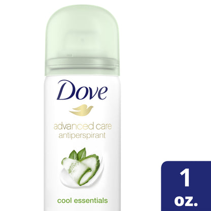 Dove Beauty Advanced Care Cool Essentials Antiperspirant & Deodorant Dry Spray, 1 oz
