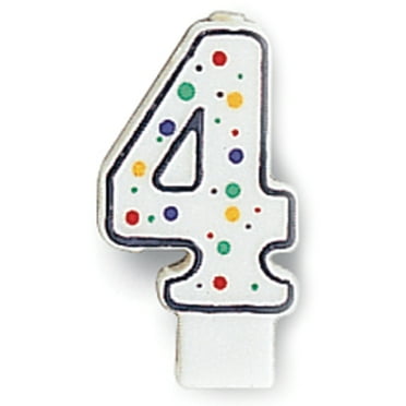 CANDLE DLX NUMERL BDAY #5