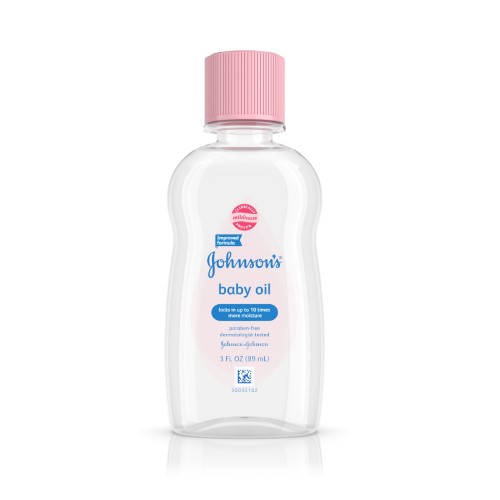 Johnsons Baby Oil 3oz (8in) .
