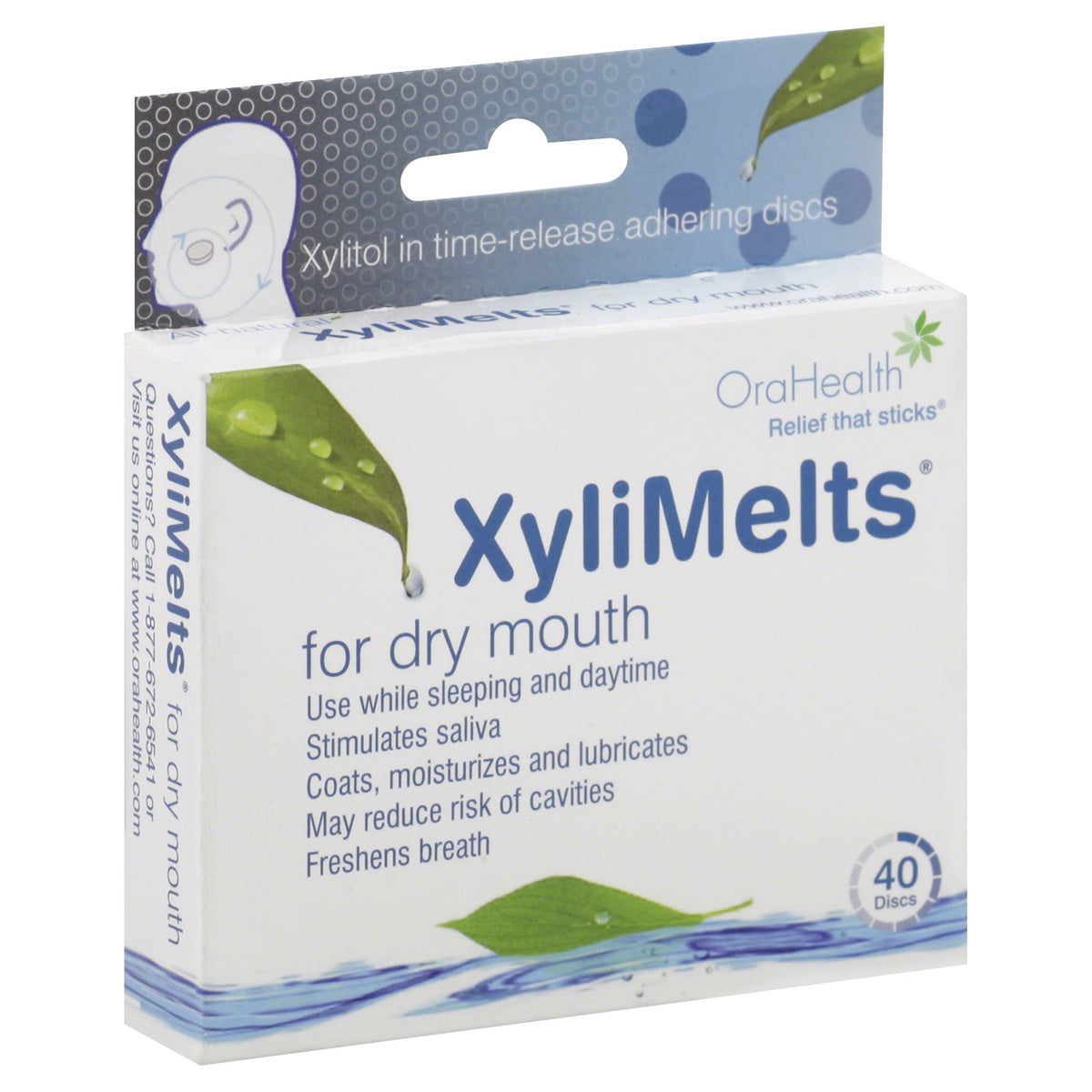 XYLIMELTS DRY MOUTH SLGHTY SWET LOZ 40CT