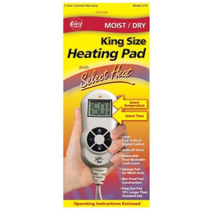 HEAT PAD MOIST/DRY LCD SWTCH#73 KNG CARA