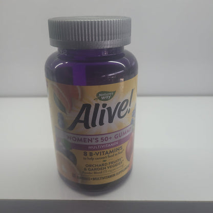 ALIVE WOMENS 50+ CW 60 GUMMIES
