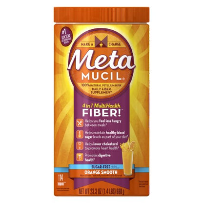METAMUCIL SMOOTH ORIGINAL S/F 23.3OZ