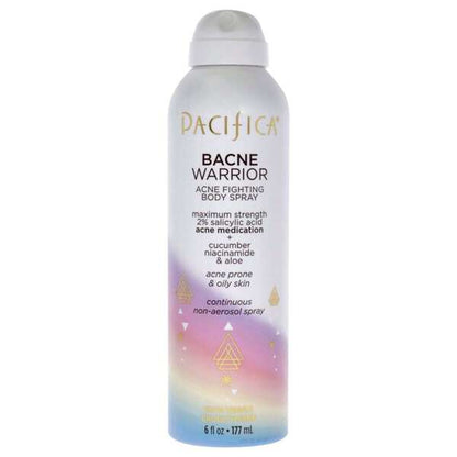 Pacifica Bacne Warrior Acne Fighting Body Spray, 6 fl oz