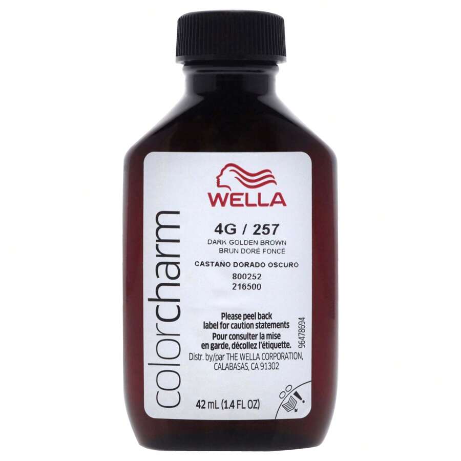 Wella Color Charm Liquid 4G/0257  Dark Golden Brown