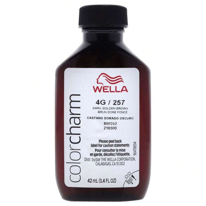 Wella Color Charm Liquid 4G/0257  Dark Golden Brown