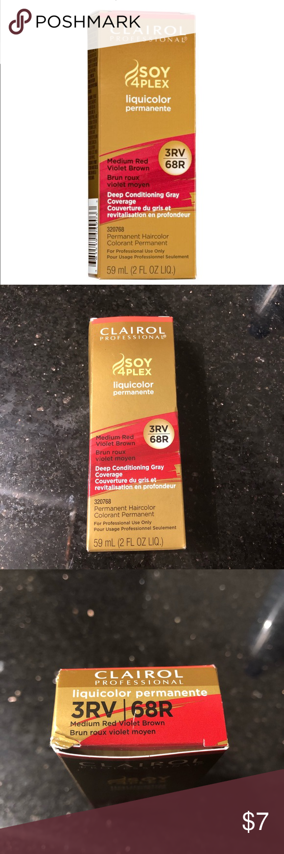 Cp Liquicolor Perm 3Rv/68R Medium Red Violet Brown 2oz